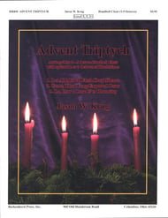 Advent Triptych Handbell sheet music cover Thumbnail